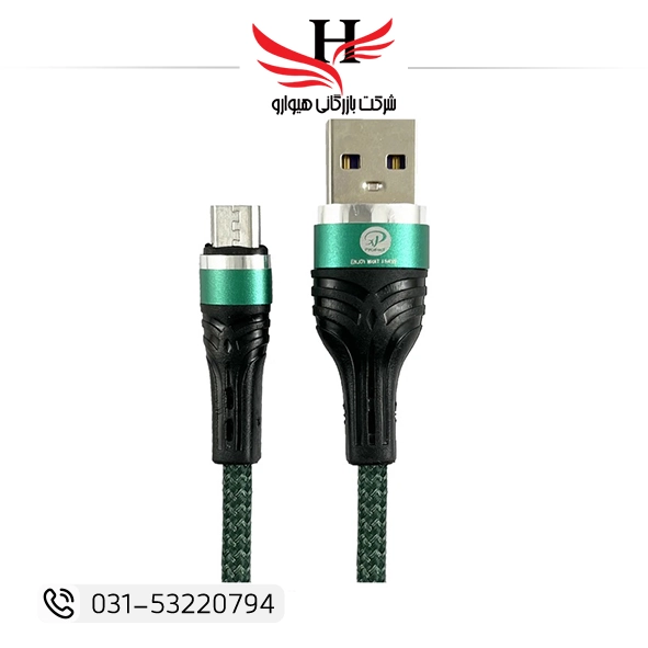 کابل شارژ اندروید XP-C212 ایکس پی | کابل Micro USB باکیفیت مناسب شارژ سریع گوشی‌های اندرویدی